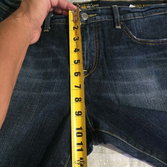 Lucky Brand Jeans Womens 14/32 Dark Wash Easy Rider Baggy Y2k Bootcut Mid Rise - Picture 13 of 15